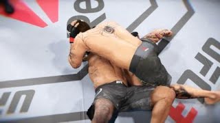 EA SPORTS™ UFC® 3 Jiu Jitsu Submission KO Windshield Wiper Choke BJJ [upl. by Mchale]