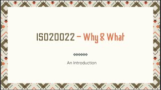 An Introduction to ISO20022 [upl. by Ronoh]