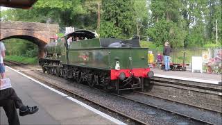 TRAIN JOURNEY FROM BISHOPS LYDEARD TO WILLITON WSR [upl. by Alamac]