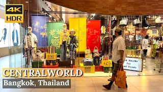 BANGKOK Central World Hug Thai Zone quotExploring Thai Foods Souvenir Productsquot  Thailand 4K HDR [upl. by Rocray]