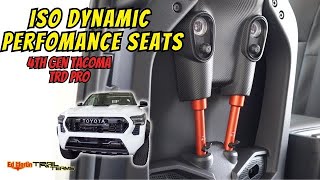 IsoDynamic Performance Seats for TRD Pro 4th Gen Tacoma [upl. by Fabien]