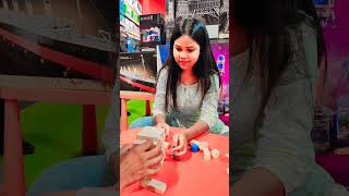 tumbling tower game l game l Hamleys l pacific mall subhas nagar game fun funnyshorts pacific [upl. by Aydne144]