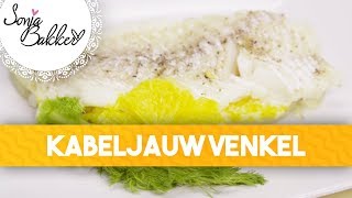 KABELJAUW VENKEL  Sonja Bakker recept [upl. by Sunny951]