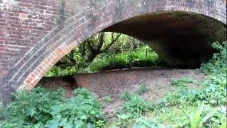 Brick Viaduct Bridge  Brighstone  Isle Of Wight [upl. by Haropizt]