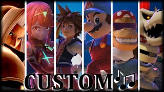 Custom Victory Themes for Every Character in Smash Ultimate Including Sora [upl. by Nevins]