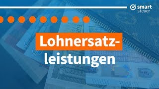 Arbeitslosengeld Krankengeld Elterngeld – Lohnersatzleistungen Steuererklärung 2018 2019 [upl. by Gustafson]