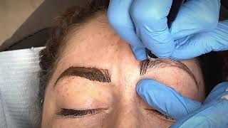 Microblading technique and tutorials for beginners Be a professional artist [upl. by Iuq]