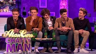 One Direction Love American Fans  Full Interview  Alan Carr Chatty Man [upl. by Aihsekel]