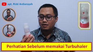 Perhatikan ini Sebelum menggunakan  Turbuhaler qna [upl. by Adnicaj64]