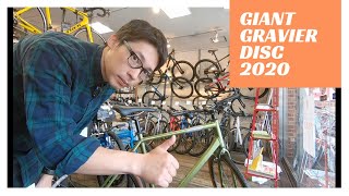 2020年モデルGIANT 『Gravier Disc（グラビエ・ディスク）』をご紹介！極太タイヤでオンロード、オフロードもいける万能クロスバイクです！ [upl. by Akinimod]