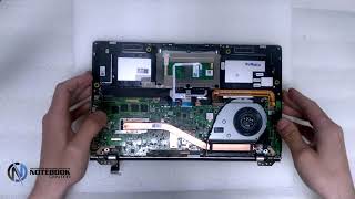 ASUS ZenBook 14 UX433G  Disassembly and cleaning [upl. by Noryv]