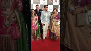 Star parivaar awards 2024 dil ko tumse pyar hua cast spotted together tv Yshwant Nilampanchal [upl. by Liliane]