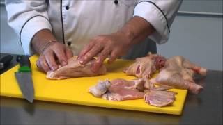 How to cut chicken for saute [upl. by Drucy]