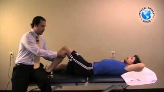 Posterior to Anterior Mobilization at the Tibiofemoral Joint and the Scoop Technique [upl. by Ahras836]