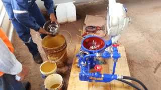 Prueba Centrifuga Purificadora MAB 103 Alfa Laval [upl. by Benedicto585]