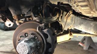 2000 Nissan Frontier  Upper Control Arm replacement [upl. by Aliber]