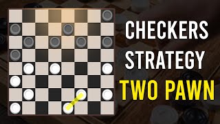 Checkers strategy  How to Win at Checkers [upl. by Zondra692]