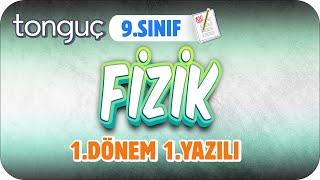 9Sınıf Fizik 1Dönem 1Yazılıya Hazırlık 📑 2024 [upl. by Haye]