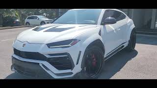 2021 Lamborghini Urus with 1016 Industries forged wide body kit [upl. by Aniaj]