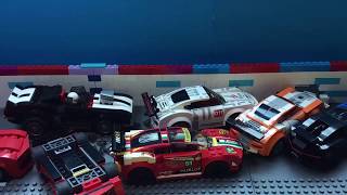 Lego Speed Champions 2017  Race to USA [upl. by Immak]