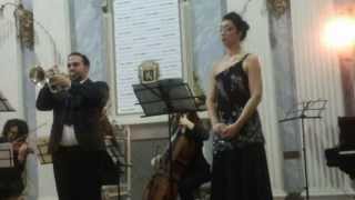 G F Handel Serse quotOmbra mai fuquot Contralto Romina Boscolo  Flicorno Soprano Luigi DUrso [upl. by Llerdna878]