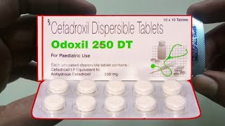 odoxil 250 dt tablet uses  price  composition  dose  side effects  precautions  in hindi [upl. by Pauly]