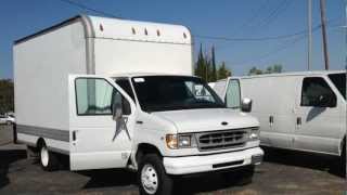 Stock 786 1998 Ford E350 15 foot box truck 106k miles FOR SALE VIDEO 1 [upl. by Eecyal]