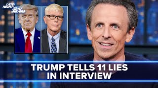 Trump Tells 11 Lies During Hugh Hewitt Interview [upl. by Yael]