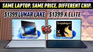 Lunar Lake x86 vs X Elite ARM chip in the SAME Laptop [upl. by Manas]