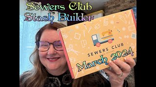 SEWERS CLUB Stash Builder Box March 2024 SPOILERS [upl. by Iana883]