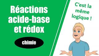 Les réactions ACIDEBASE et RÉDOX en RÉSUMÉ  Chimie  Première amp Terminale [upl. by Naerad494]