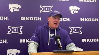 Chris Klieman postgame West Virginia Press Conference  101924 [upl. by Naedan]