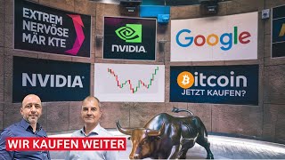 Der Countdown läuft  Schnäppchenjagd Nvidia Alphabet Bitcoin Nasdaq 100 im Check [upl. by Crescen179]