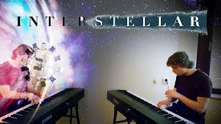 INTERSTELLAR Theme Piano Duet [upl. by Eloc]