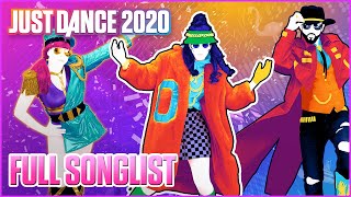 Just Dance 2020 Full Song List  Ubisoft US [upl. by Nosak64]