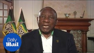 President Cyril Ramaphosa speaks on land expropriation plan [upl. by Niklaus890]