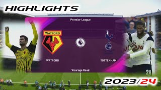 The First Point in Premier League │ Premier League Matchday 20 │ 202324 │ ML Coach Mode │ PES 2021 [upl. by Bazar663]