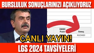 BURSLULUK ve LGS 2024 CANLI YAYINI [upl. by Bendix]