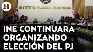 TEPJF pide al INE continuar con elección del PJ en medio de polémicas por eliminación de reforma [upl. by Drofnas]