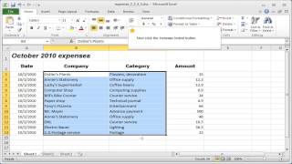 Excel indent Indenting cell contents [upl. by Assilav]