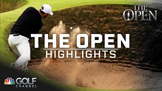 The Open Championship 2024 Highlights Round 2s top shots out of trouble  Golf Channel [upl. by Hamer]