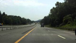 New York State Thruway Interstate 90 Exits 27 to 26 eastbound [upl. by Berke]