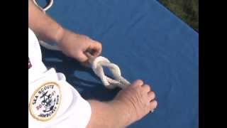 Knots for the Apprentice  2010 Sea Scout Manual 11th ed Video 4 [upl. by Kreda984]