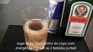 16 Jägerbomb  Usando 9º destilado mais consumido no mundo [upl. by Ponce]