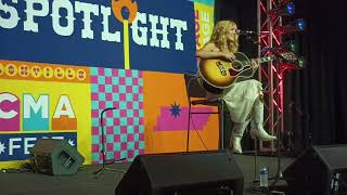 Laci Kaye Booth quotCigarettesquot at CMA Fest Spotlight Stage June 10 2023 [upl. by Constantin]