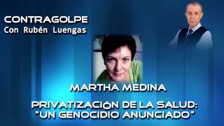 Privatización de la Salud un Genocidio Anunciado  Martha Medina en Entrevista Con Rubén Luengas [upl. by Antrim]