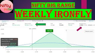 big range option selling strategy2  big range option strategy  iron fly weekly strategy ironfly [upl. by Nerrat]