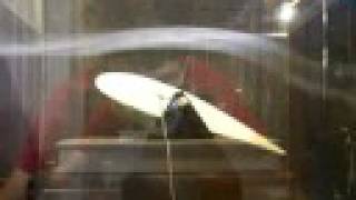 Wind Tunnel Moving Airfoil Test2 [upl. by Nyltiak451]