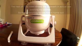 🌈 Portable Hand Operated Washing Machine Review suitable for Camping [upl. by Botzow]