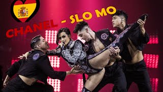 reaction EUROVISION w LUKAS quot CHANEL  SLO MO quot Eurovision 2022 Spain [upl. by Maharva713]